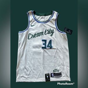 Giannis Antetokounmpo’s Authentic NBA Swingman Jersey